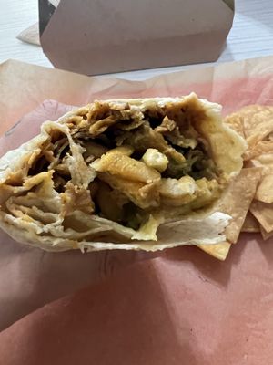 One Love Burrito  at Gentle Grill in Temecula