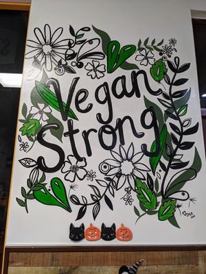#VeganStrong👍💚🌱 at Gentle Grill in Temecula