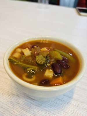 Minestrone soup   at Gentle Grill in Temecula