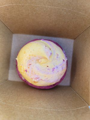 Raspberry lemon doughnut at Gentle Grill in Temecula