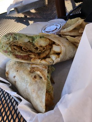 One love burrito 🌯  at Gentle Grill in Temecula