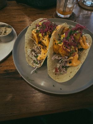 The cauliflower tacos are incredible! #Veganuary at Nourish in Hoi An