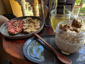 Nutty toast and nutty overnight oats  3 at Nourish in Hoi An