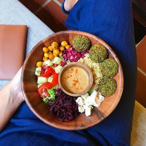 NOURISH bowl with homemade falafel.  at Nourish in Hoi An