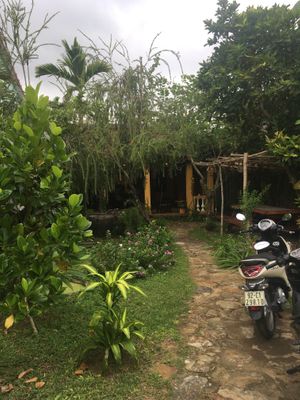 outside at Nourish in Hoi An