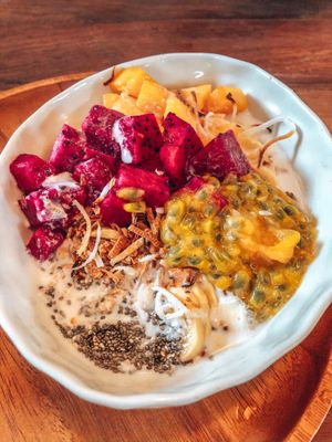 Tropical heaven granola bowl at Nourish in Hoi An