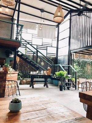 Inside  at Nourish in Hoi An