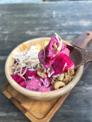Red Dragons Smoothie Bowl at Nourish in Hoi An