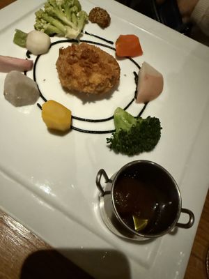 Veggie medley  at Longing House Restaurant in Nagano