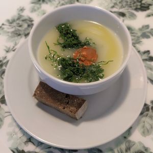 Caldo Verde at Donna Veggie in Guimaraes