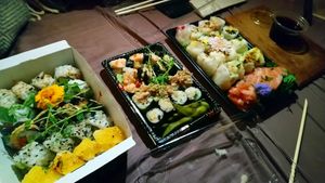 Takeaway for 2 at Legumi Sushi Vegan in Lisbon