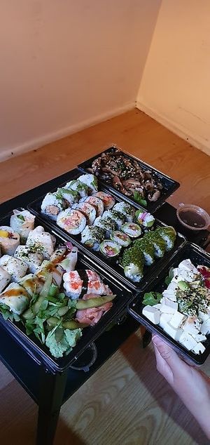 yum at Legumi Sushi Vegan in Lisbon