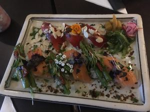 Entree  at Legumi Sushi Vegan in Lisbon
