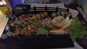 Combo at Legumi Sushi Vegan in Lisbon