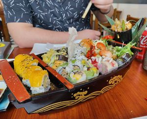 24 piece sharing sushi   at Legumi Sushi Vegan in Lisbon
