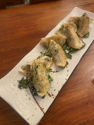 Gyoza   at Legumi Sushi Vegan in Lisbon