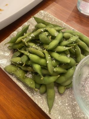 Edamame   at Legumi Sushi Vegan in Lisbon