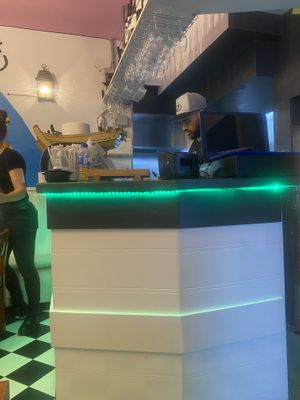 Bar  at Legumi Sushi Vegan in Lisbon