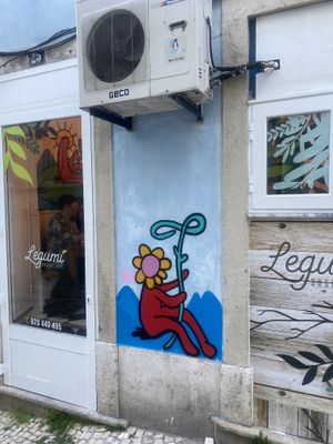 Outside  at Legumi Sushi Vegan in Lisbon