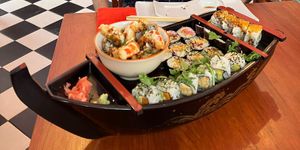 24 maki combo at Legumi Sushi Vegan in Lisbon