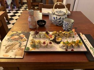 All Vegan…😀  at Legumi Sushi Vegan in Lisbon