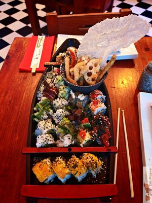 Tasting menu ! at Legumi Sushi Vegan in Lisbon