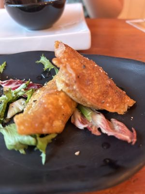 Gyosas  at Legumi Sushi Vegan in Lisbon