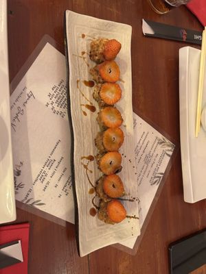 Hot Nutella Roll  at Legumi Sushi Vegan in Lisbon