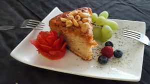 Desert at Legumi Sushi Vegan in Lisbon