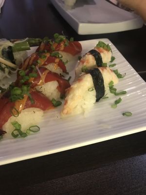 Niguiris  at Legumi Sushi Vegan in Lisbon