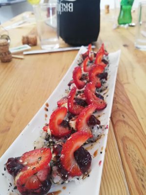 Yummiiiiiii !!!! at Legumi Sushi Vegan in Lisbon