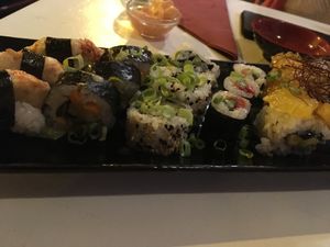 Sushi at Legumi Sushi Vegan in Lisbon