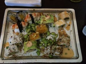 selection de makis-yum!!! at Legumi Sushi Vegan in Lisbon