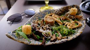 Shimeji at Legumi Sushi Vegan in Lisbon