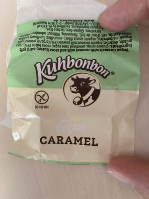 We were given one of these each to try on our way out - delicious! at Legumi Sushi Vegan in Lisbon