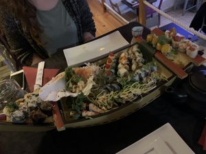 Our Pontes de Monet 🤤 at Legumi Sushi Vegan in Lisbon