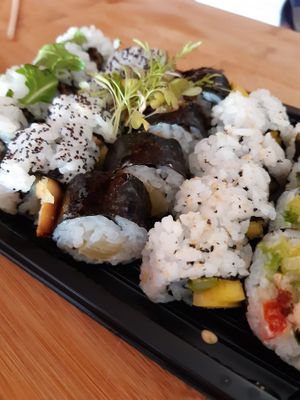 ❤ at Legumi Sushi Vegan in Lisbon