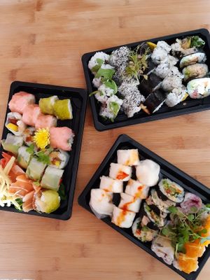 ❤ at Legumi Sushi Vegan in Lisbon