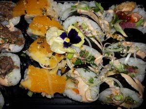 Home delivery at Legumi Sushi Vegan in Lisbon