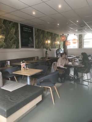 Cafe at HartBiet in Amsterdam