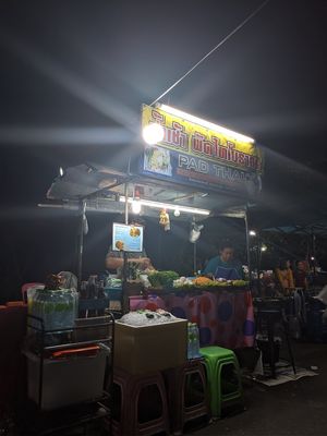 The market stall at Pad Thai Chao in Ayutthaya
