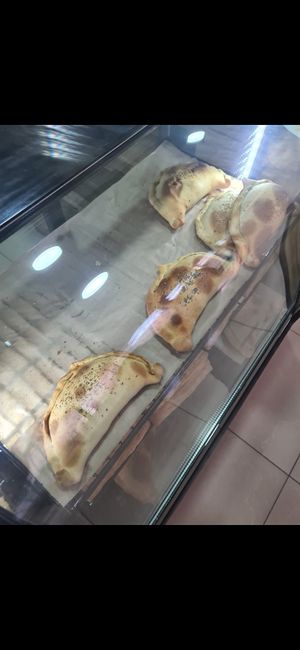 empanadas at Veggie Lunch in Santiago