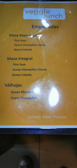  at Veggie Lunch in Santiago