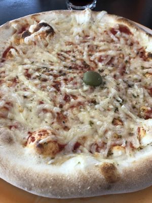 vegan margherita at Pizza 33 in Koper