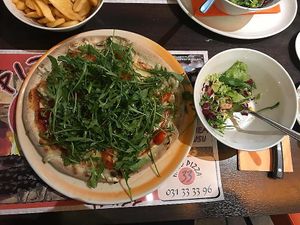 Vegan gluten free pizza.

Photo by: Marusa K. on Facebook at Pizza 33 in Koper