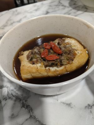 Tau Fu - yummy at Thunder Tree 擂茶树 - VivoCity in Central Singapore