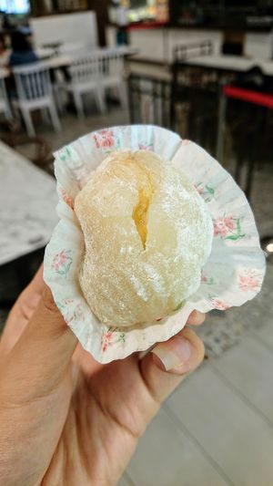Mao Shan Wang durian mochi at Thunder Tree 擂茶树 - VivoCity in Central Singapore