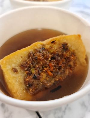 Hakka Beancurd ~ 9/11/21 at Thunder Tree 擂茶树 - VivoCity in Central Singapore