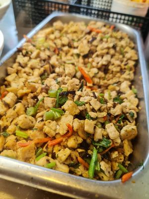 Stir fried beancurd ~ 11/11/21 at Thunder Tree 擂茶树 - VivoCity in Central Singapore