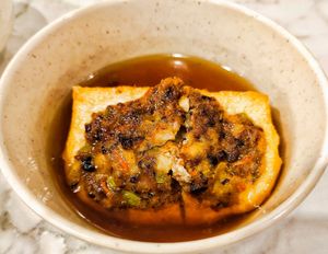 Hakka Yong Tau Foo at Thunder Tree 擂茶树 - VivoCity in Central Singapore